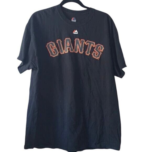 Majestic Other - Majestic Giants Bumgarner #40 Black T-Shirt XL 100% Cotton